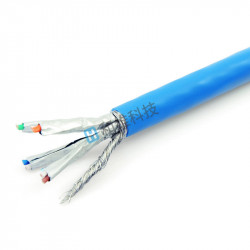 八类网络布线 CAT.8 SSTP Bulk Wire Blue Color