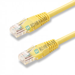 超五类网线 黄色 CAT.5e UTP Patch Cord Yellow Color