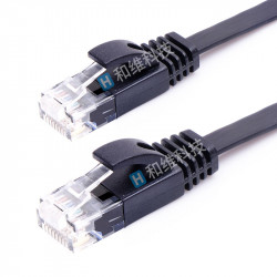 六类扁平网线 黑色 CAT.6 Flat Cable...